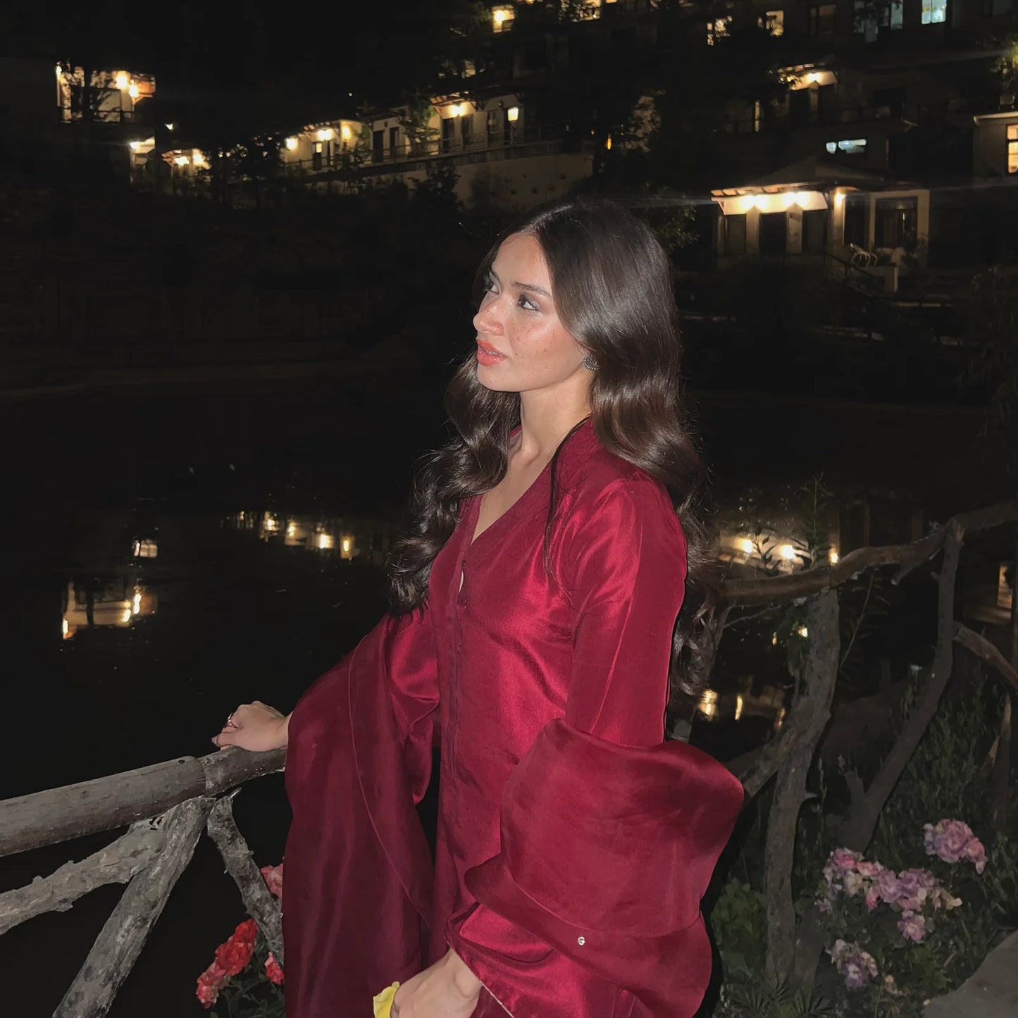 Raw Silk Magenta | SADAF KANWAL