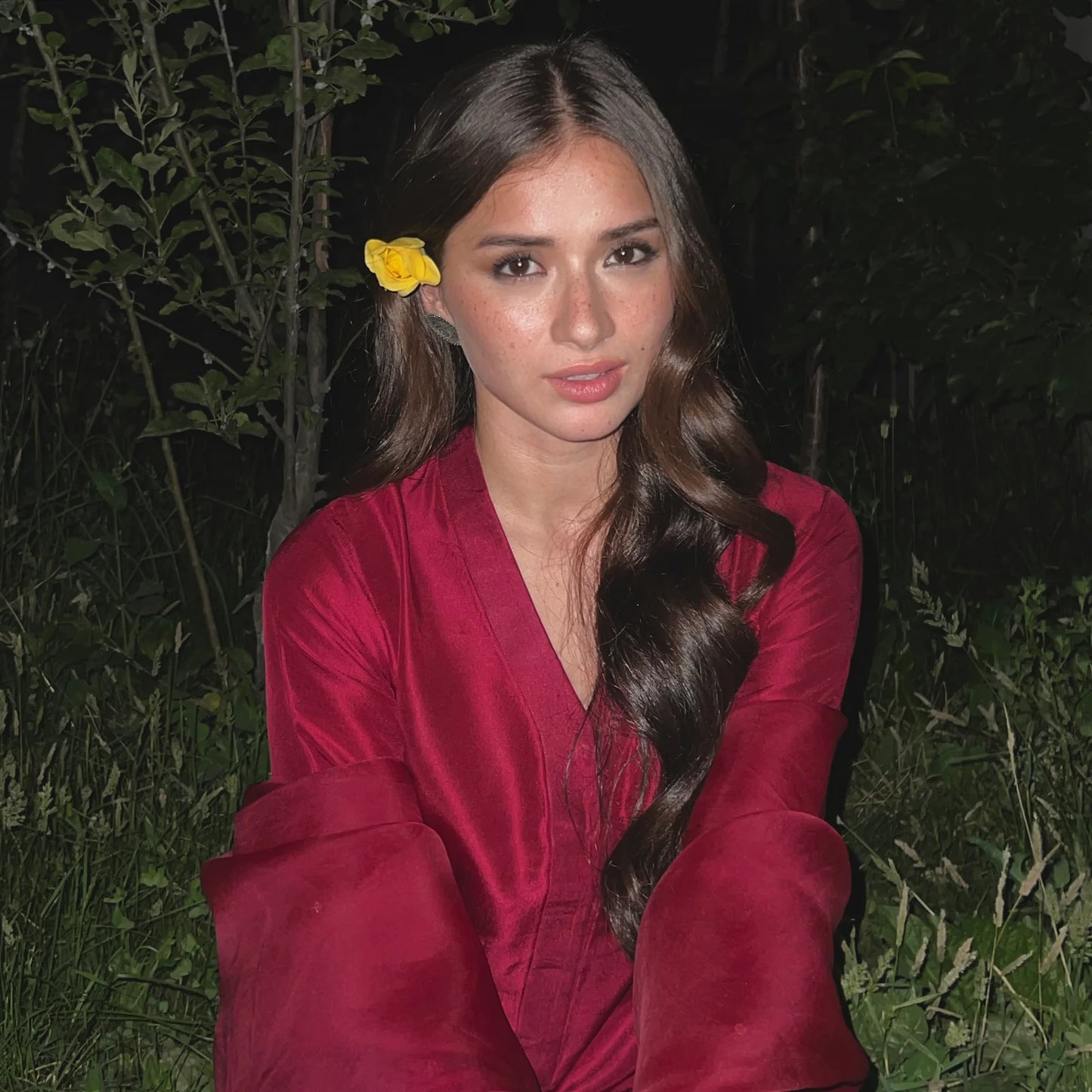 Raw Silk Magenta | SADAF KANWAL