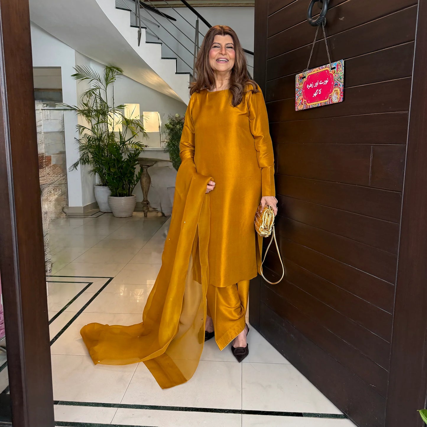 Mustard-Sharp Cut, Classic Roots | SADAF KANWAL