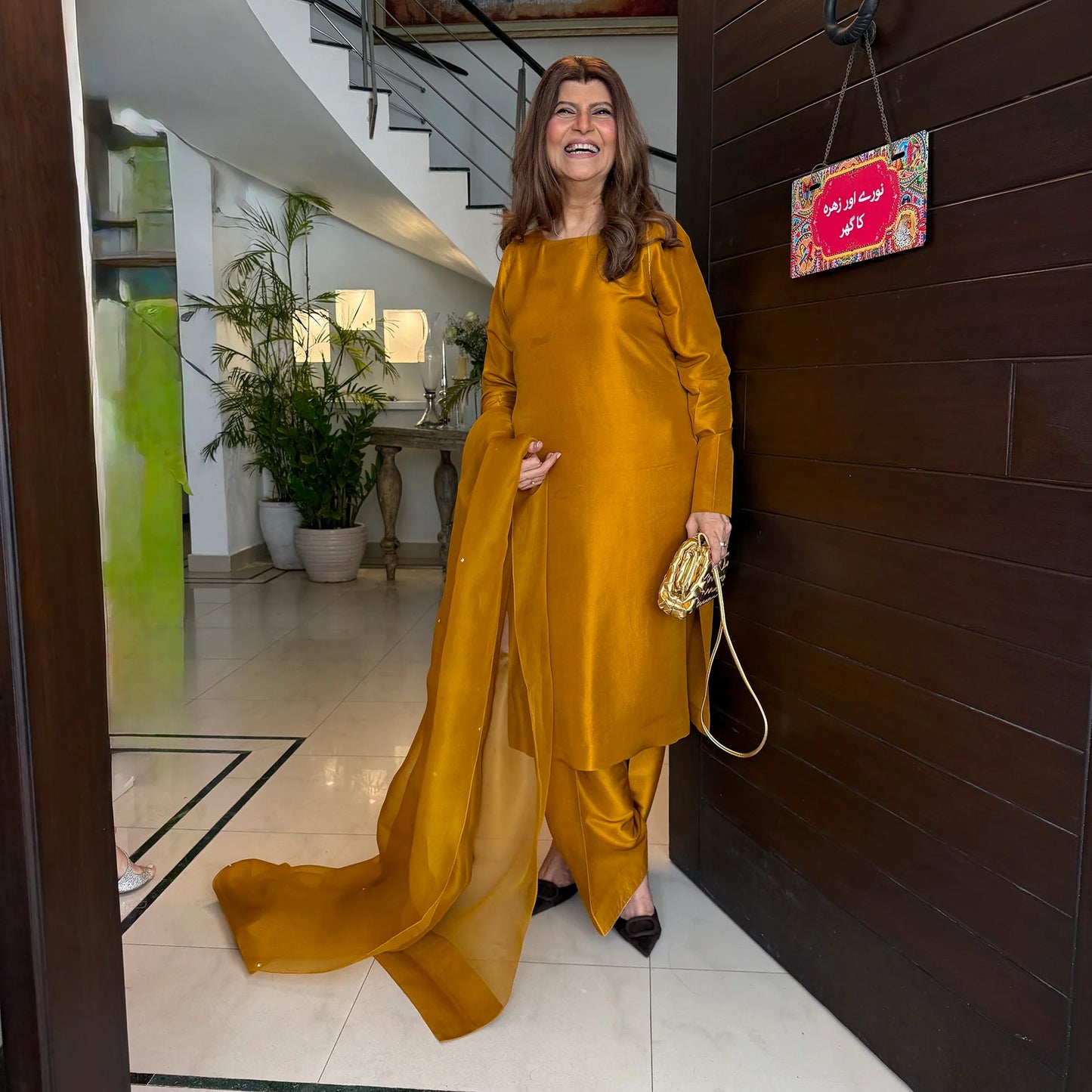 Mustard-Sharp Cut, Classic Roots | SADAF KANWAL