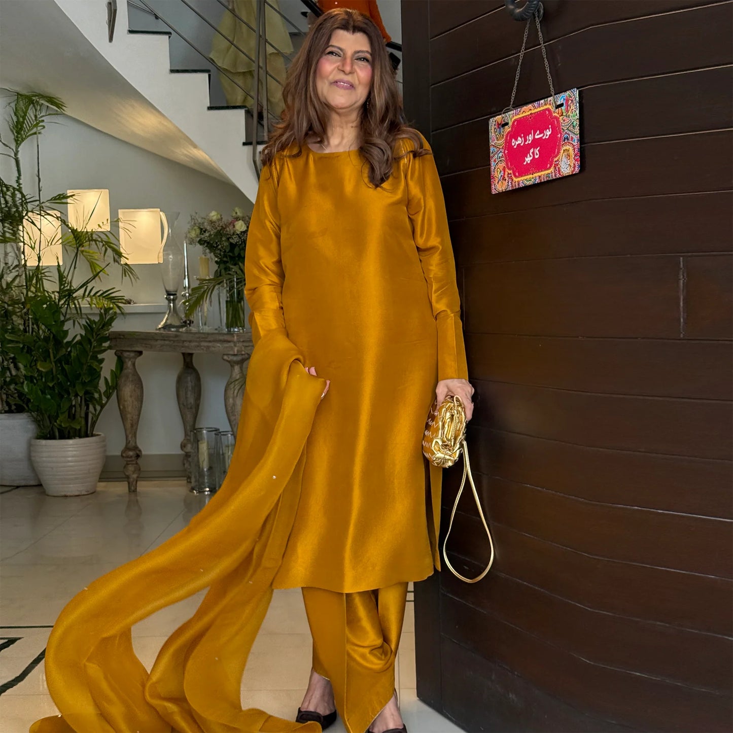 Mustard-Sharp Cut, Classic Roots | SADAF KANWAL