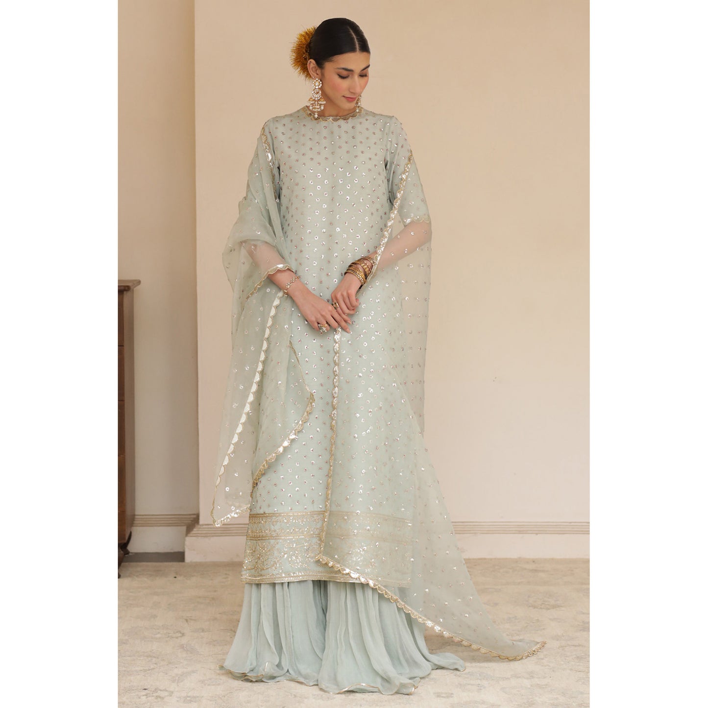 ICE BLUE OUTFIT | DYOT | Sheesham' 24