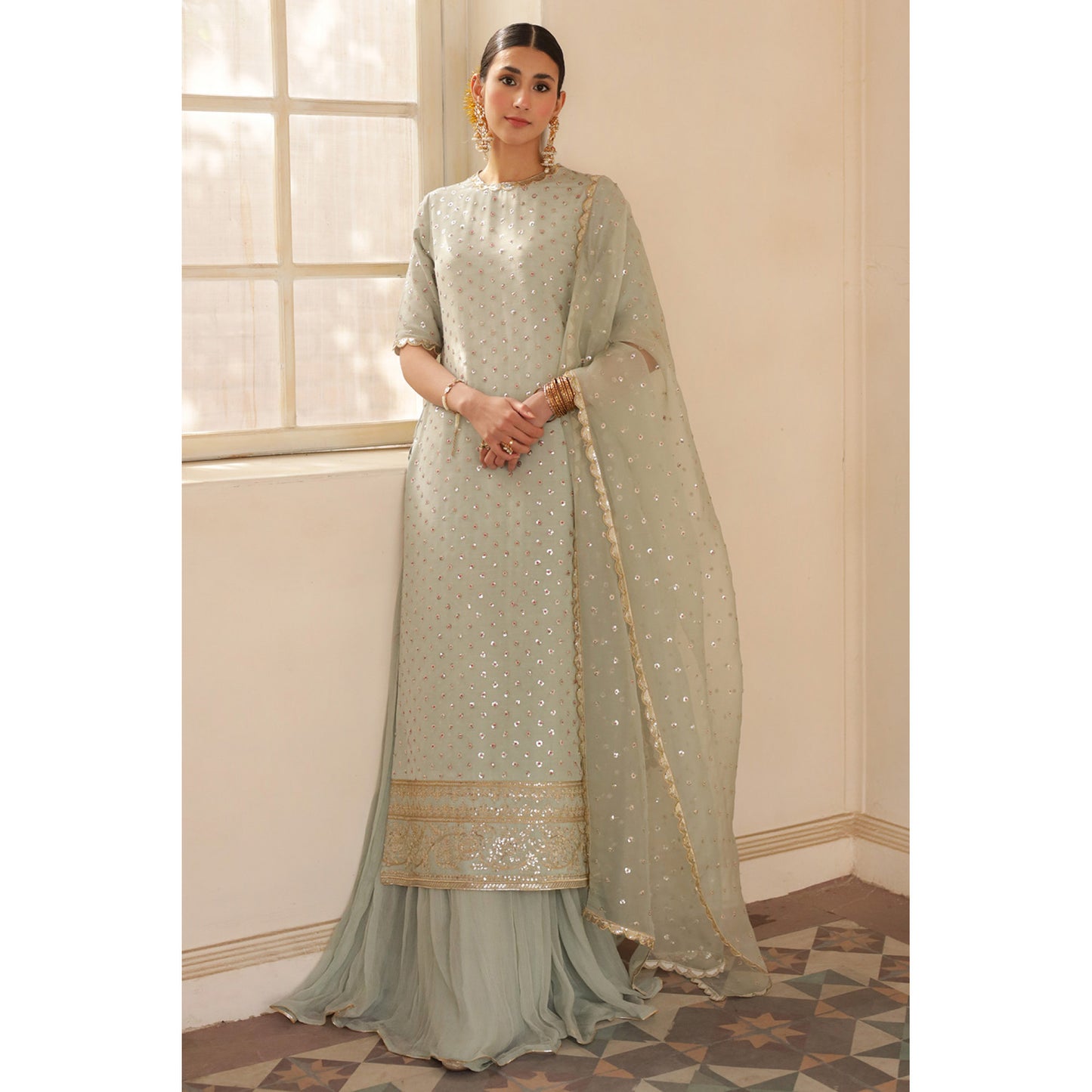 ICE BLUE OUTFIT | DYOT | Sheesham' 24