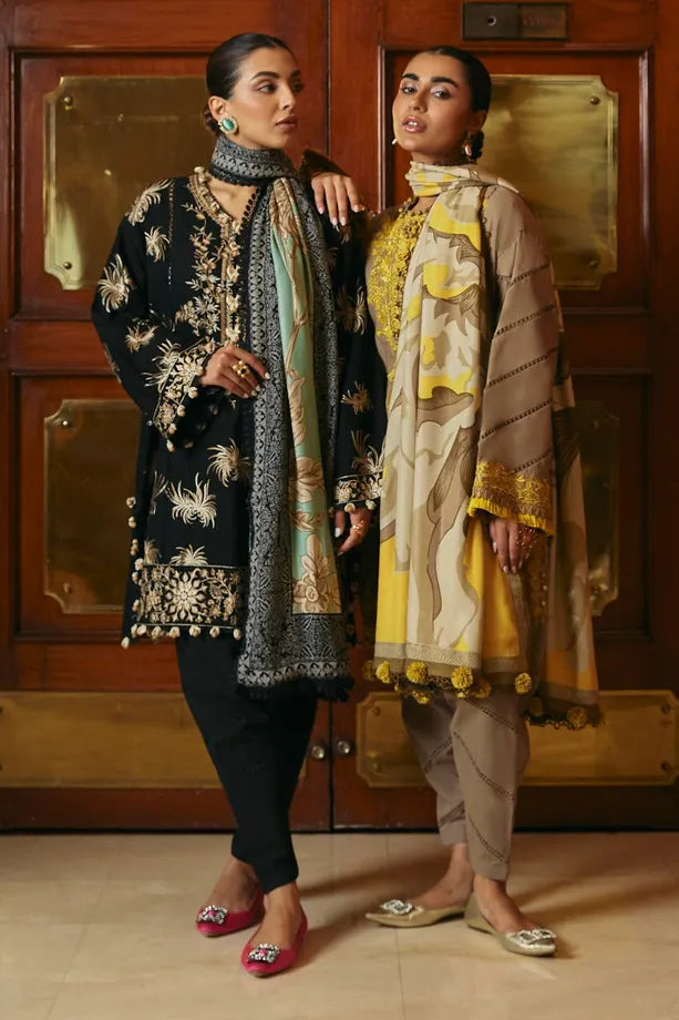 M233-013A-C | Muzlin Summer'25 | SANA SAFINAZ