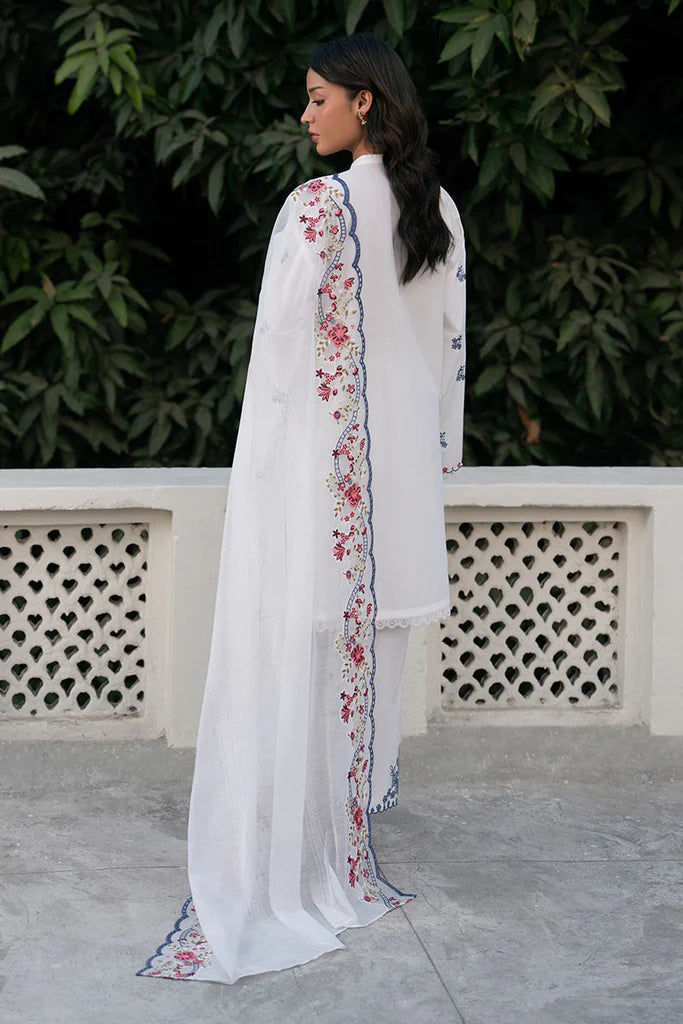 DEW WHISPER- 3PC EMBROIDERED LAWN SUIT | Cross Stitch
