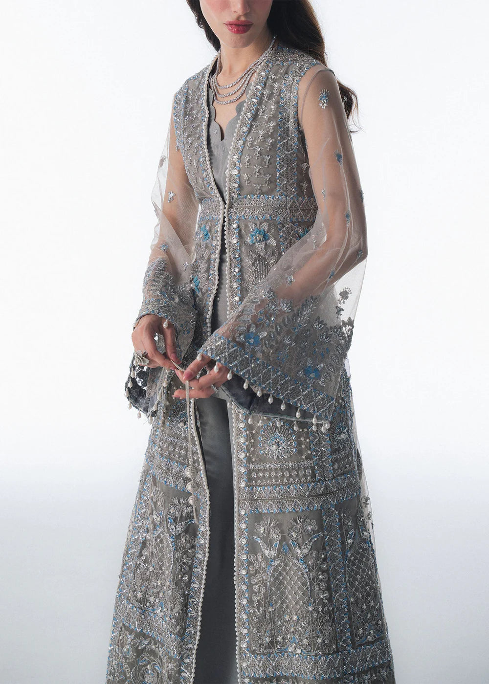 Overcast Whisper | Festive Stitched ‘25 | Sadaf Fawad Khan