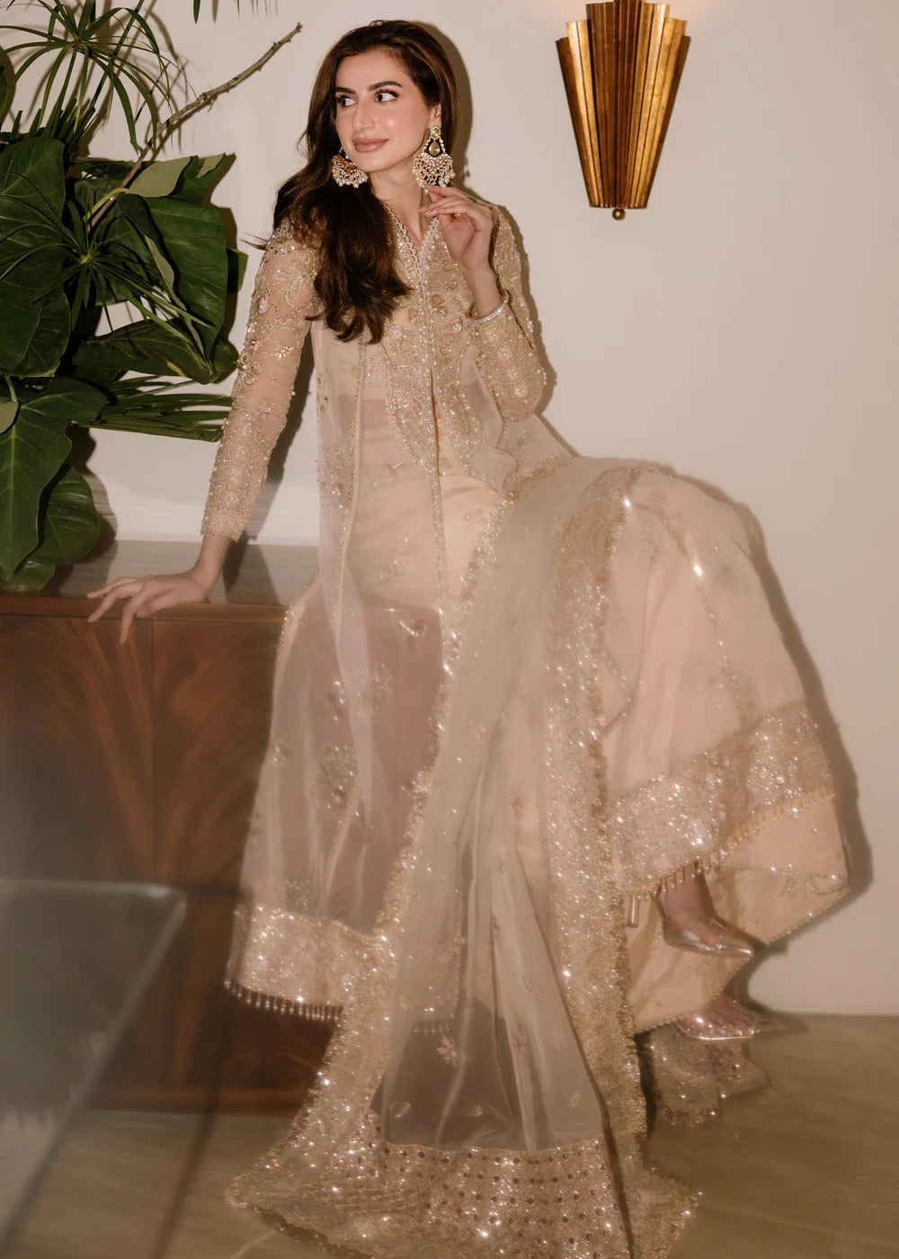 Ivory Celeste | Festive Stitched ‘25 | Sadaf Fawad Khan