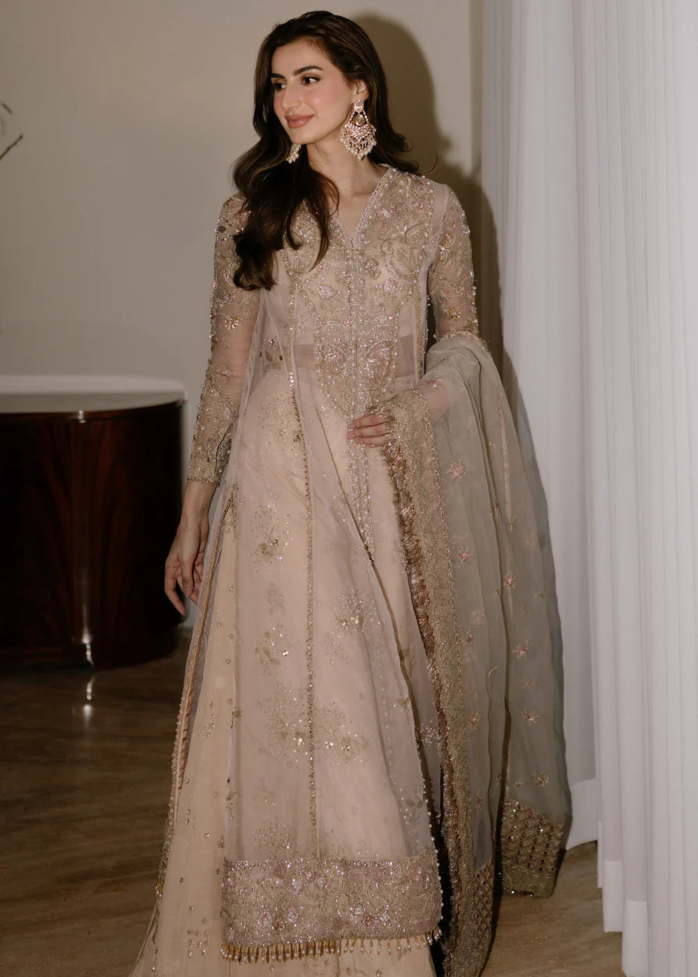 Ivory Celeste | Festive Stitched ‘25 | Sadaf Fawad Khan