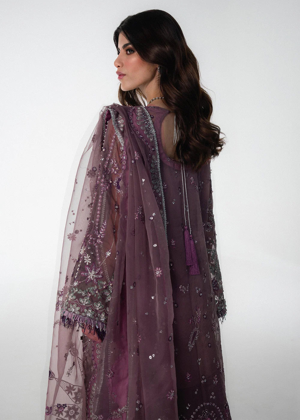 Wistful Mauve | Festive Stitched ‘25 | Sadaf Fawad Khan