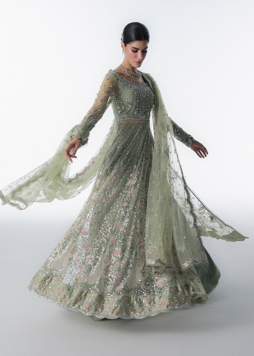 Seafoam | Festive Stitched ‘25 | Sadaf Fawad Khan