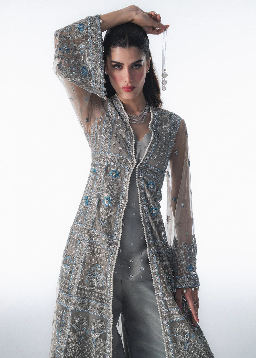 Overcast Whisper | Festive Stitched ‘25 | Sadaf Fawad Khan