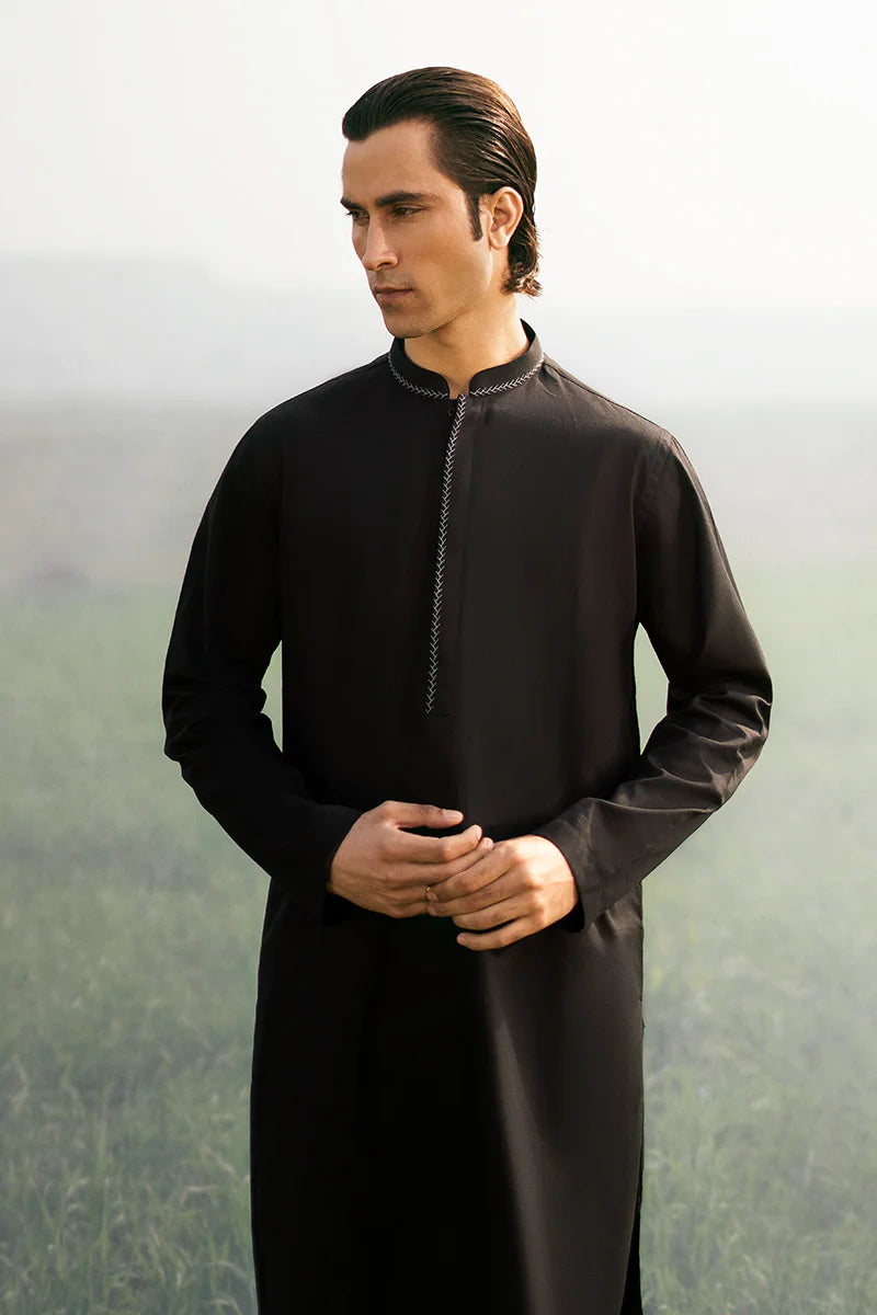 Black Kurta Pajama | REPUBLIC MENSWEAR