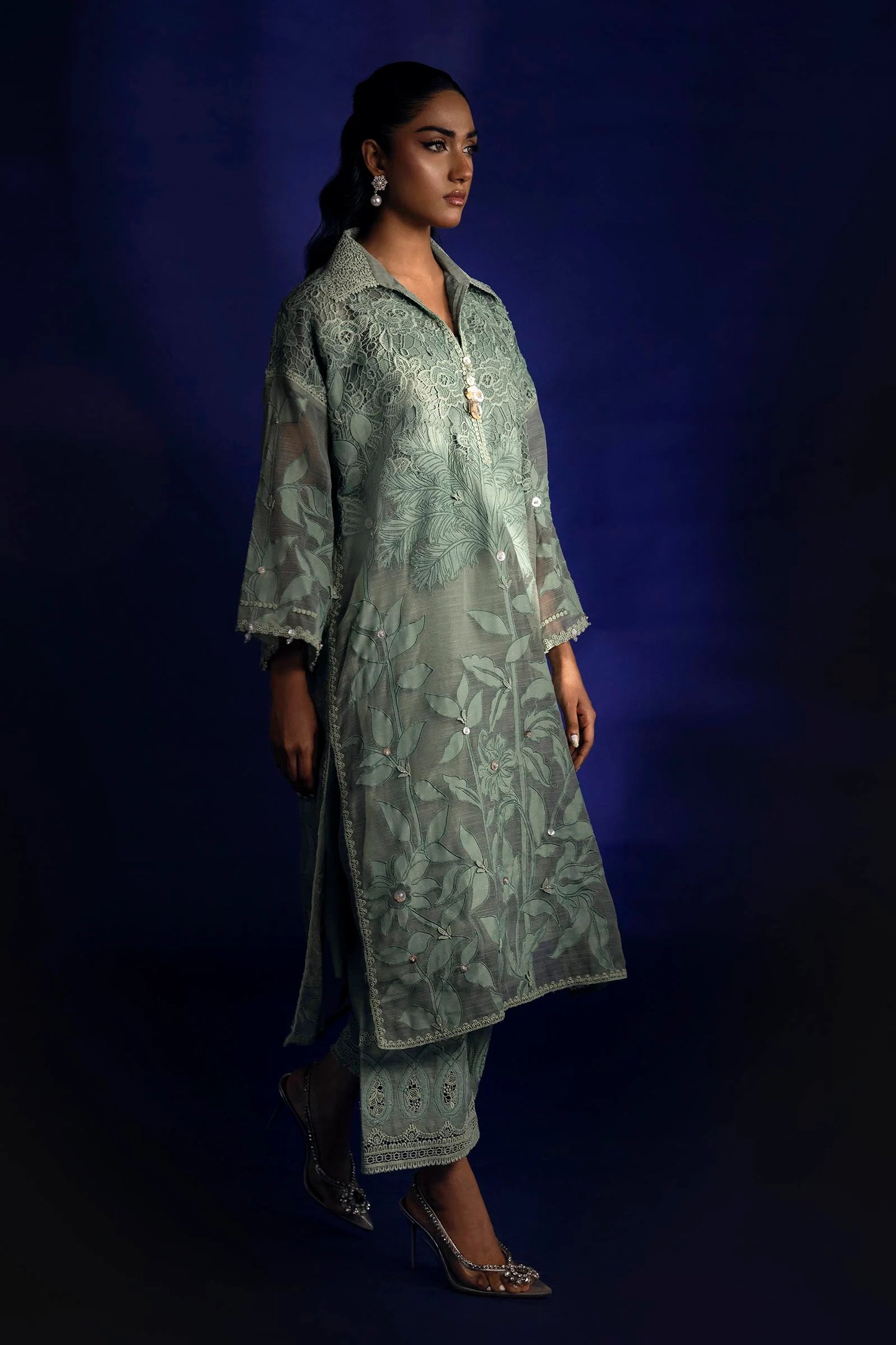 SS24FOR262P2T | LUXURY PRET | SANA SAFINAZ