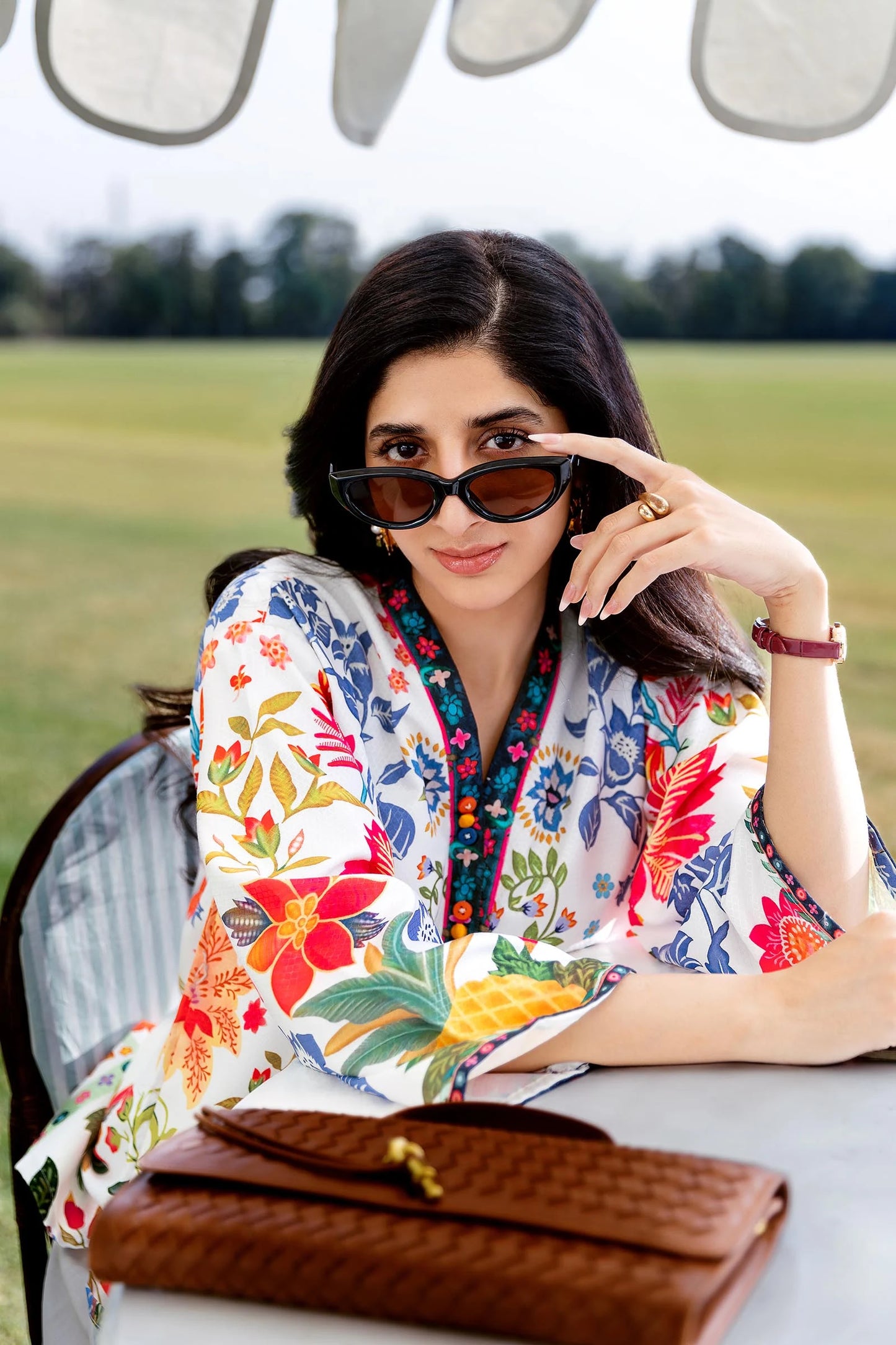 STITCHED BLENDED JACQUARD PRINTED SHIRT | Sana Safinaz