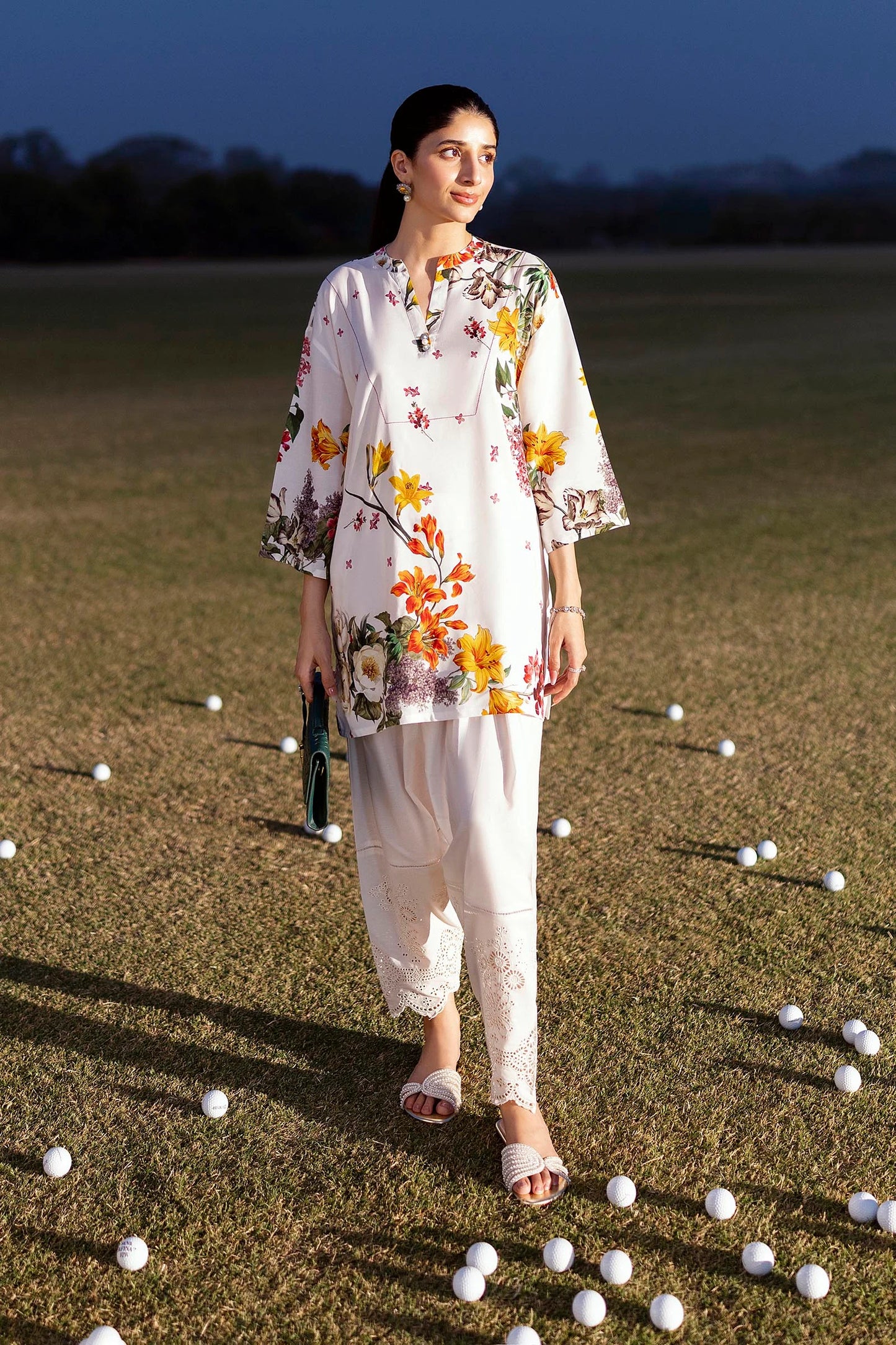 STITCHED BASIC SHIRT | Sana Safinaz