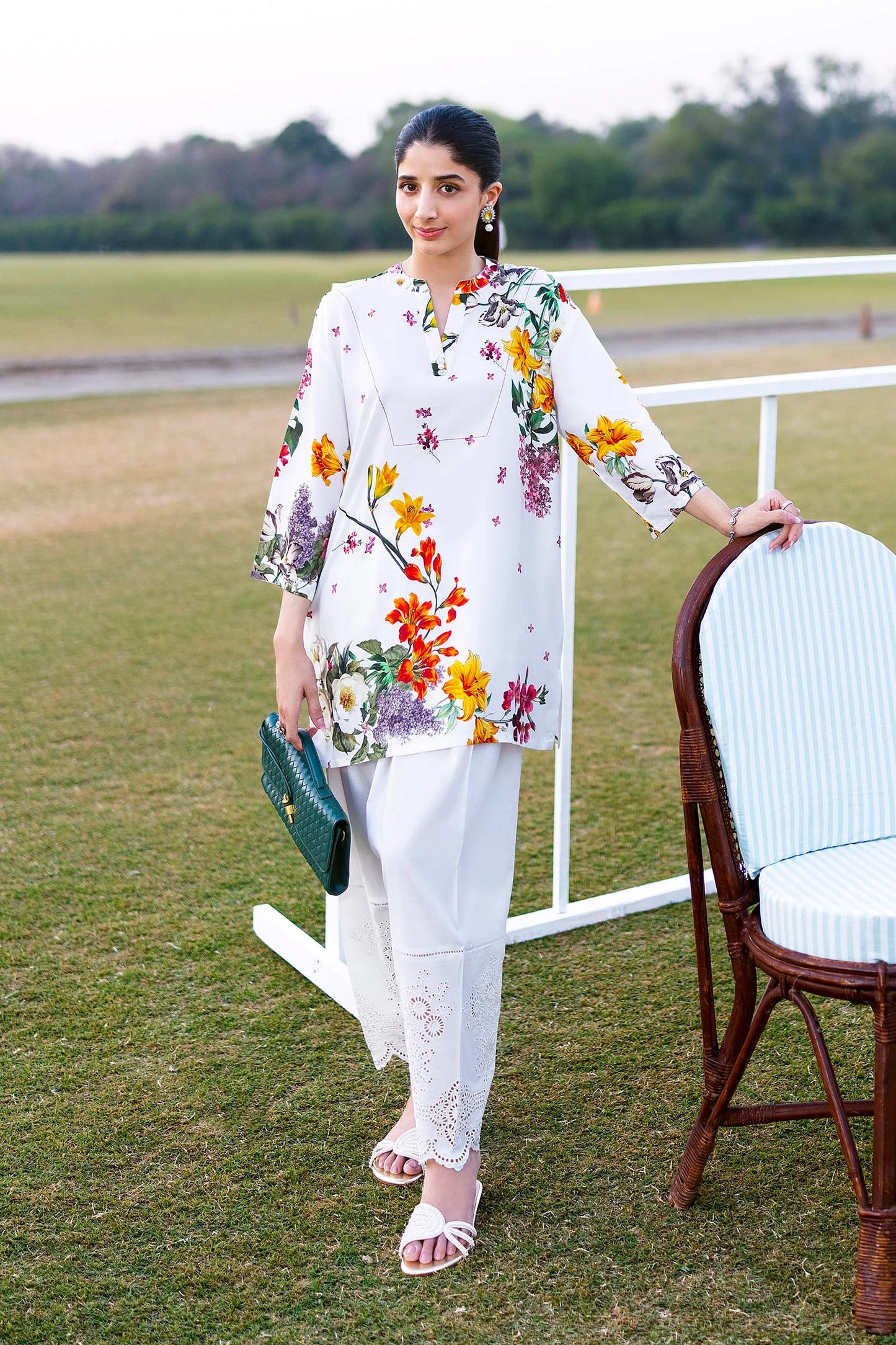 STITCHED BASIC SHIRT | Sana Safinaz