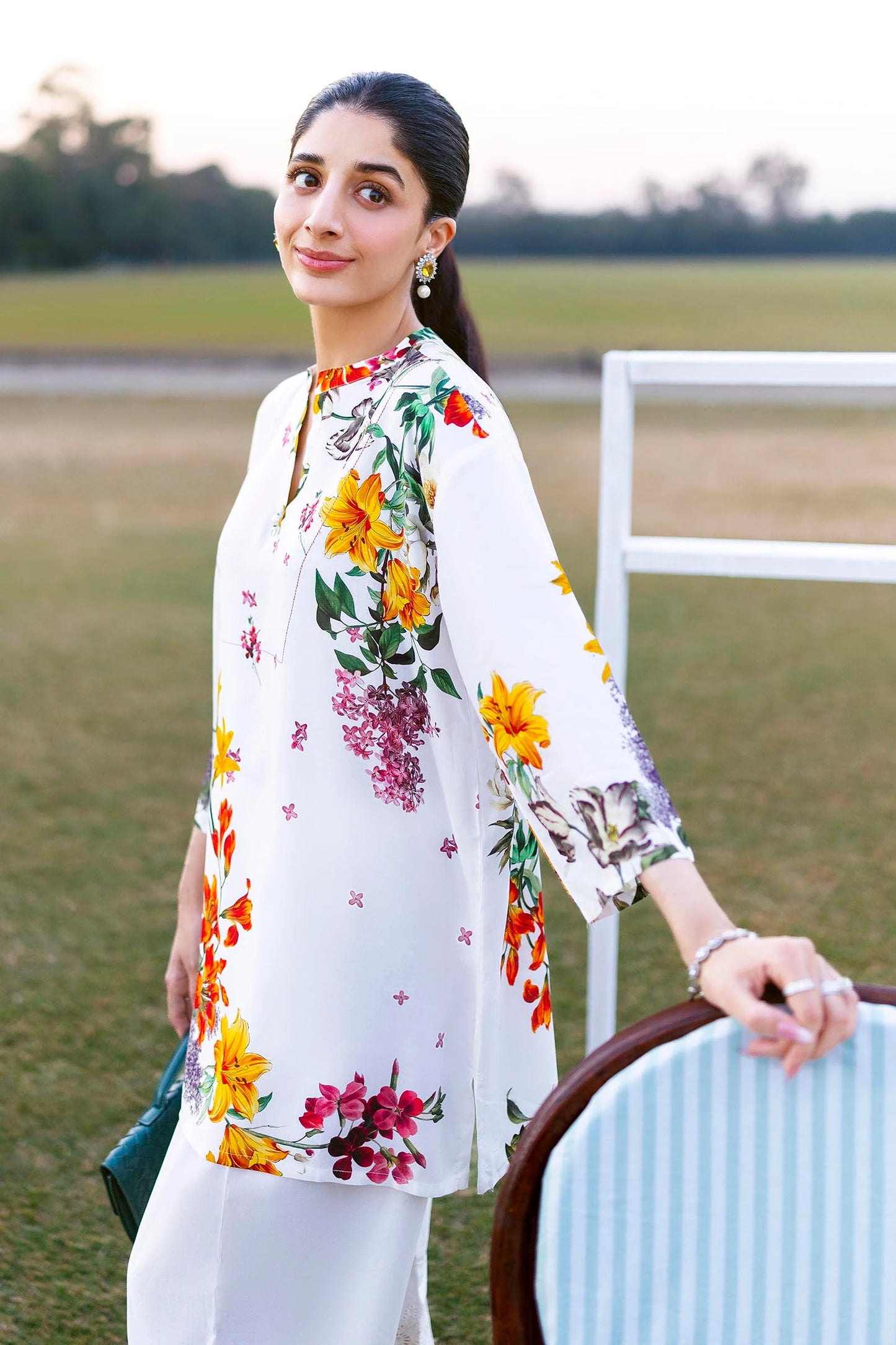 STITCHED BASIC SHIRT | Sana Safinaz