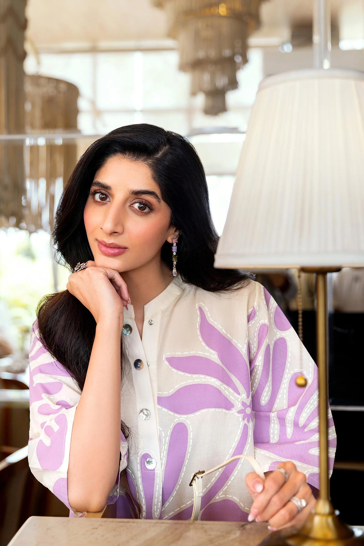 STITCHED LAWN SHIRT | Sana Safinaz