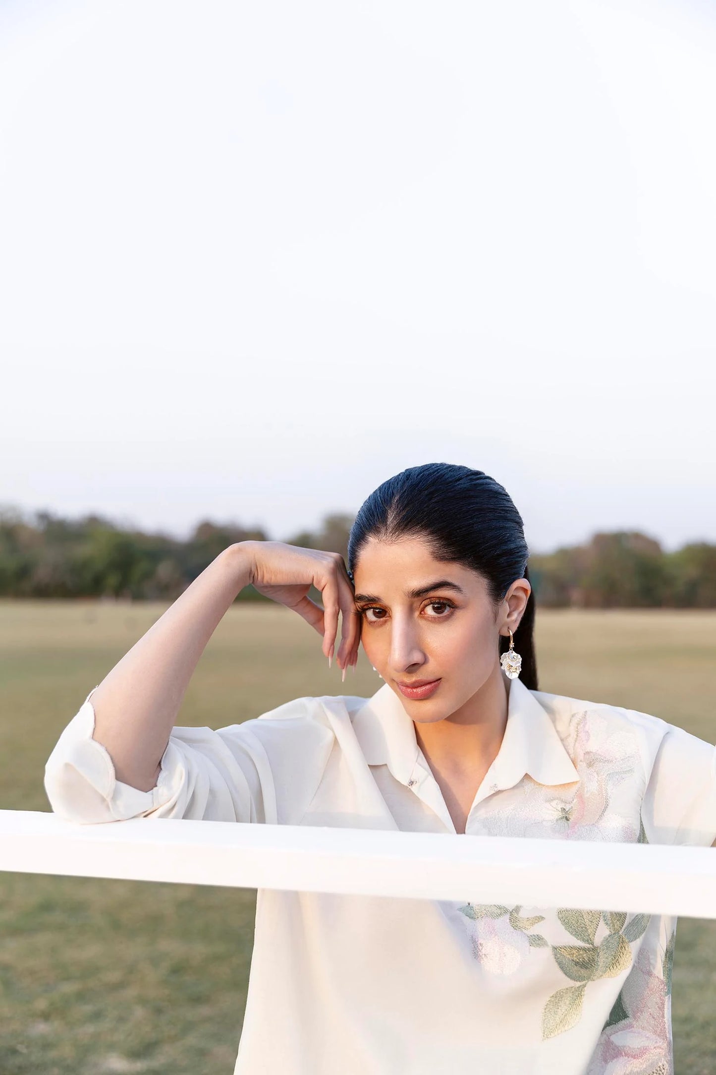 STITCHED ESSENTIAL SHIRT + BOTTOM | Sana Safinaz