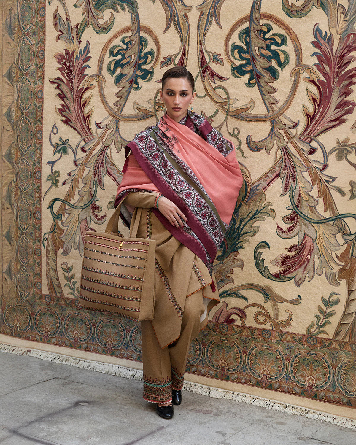 Dahr | Karandi Unstitched, AW 25 - Edit III | Jugnu