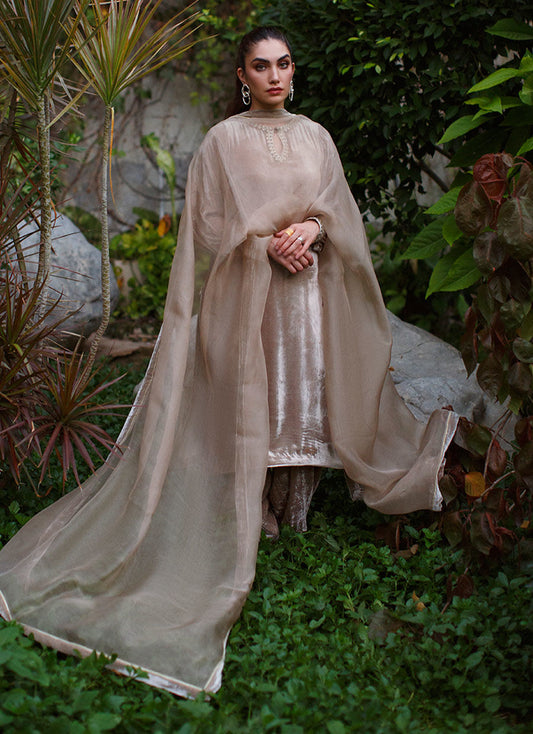 Alara Shirt and Dupatta | Velvet | FARAH TALIB AZIZ