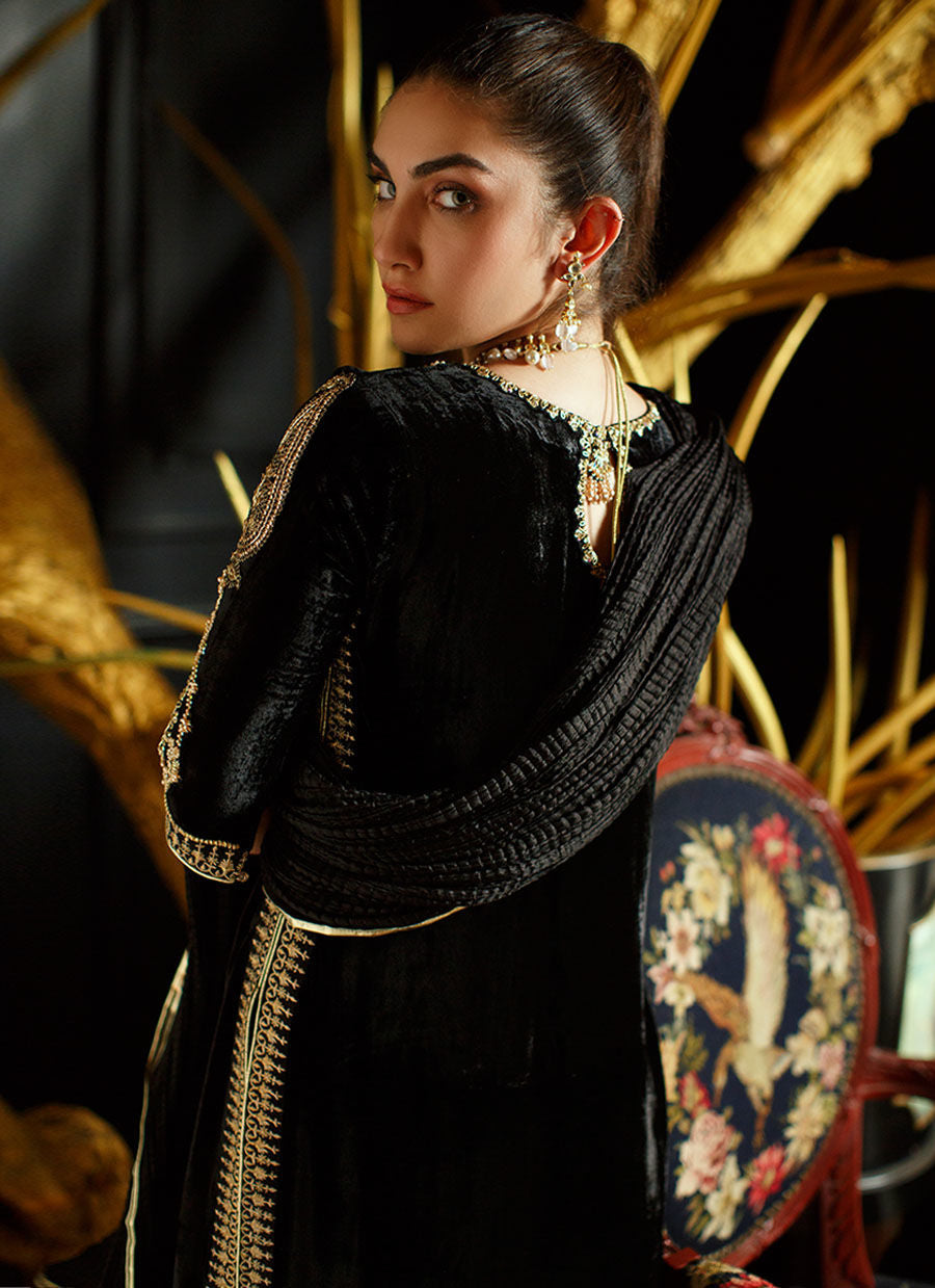 Aylin Shirt And Dupatta | Velvet | FARAH TALIB AZIZ