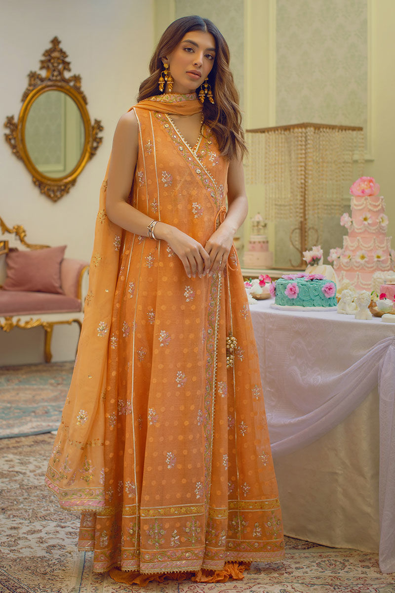 Orange crush | The Girls Club - Eid Luxury Pret '26 | Ansab Jahangir