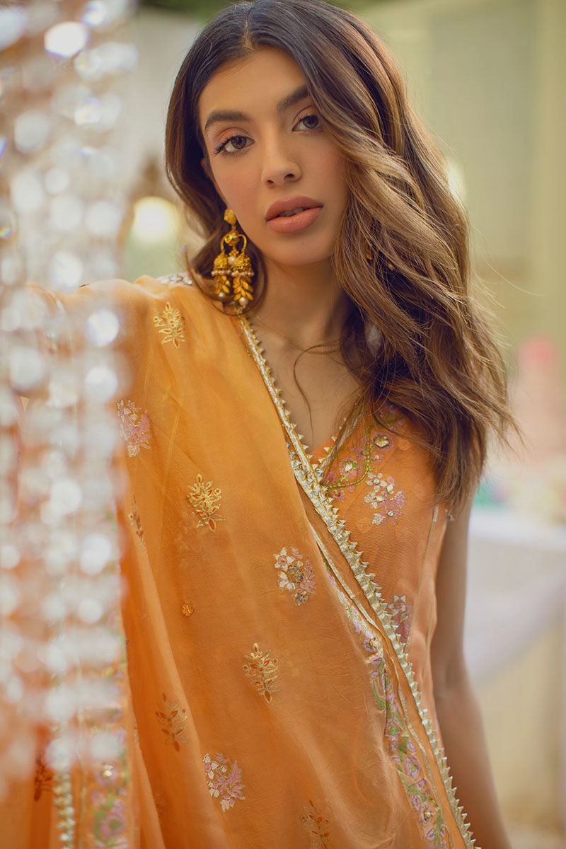 Orange crush | The Girls Club - Eid Luxury Pret '26 | Ansab Jahangir