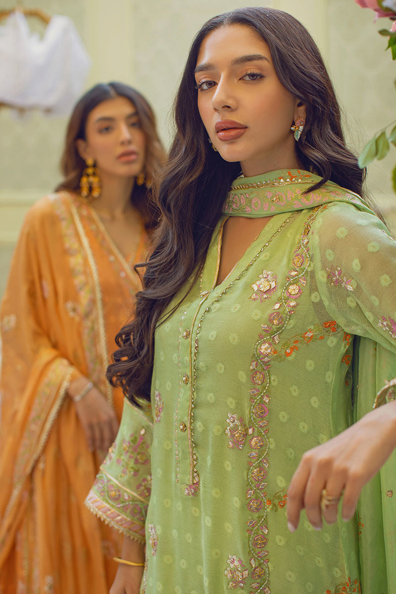 Orange crush | The Girls Club - Eid Luxury Pret '26 | Ansab Jahangir