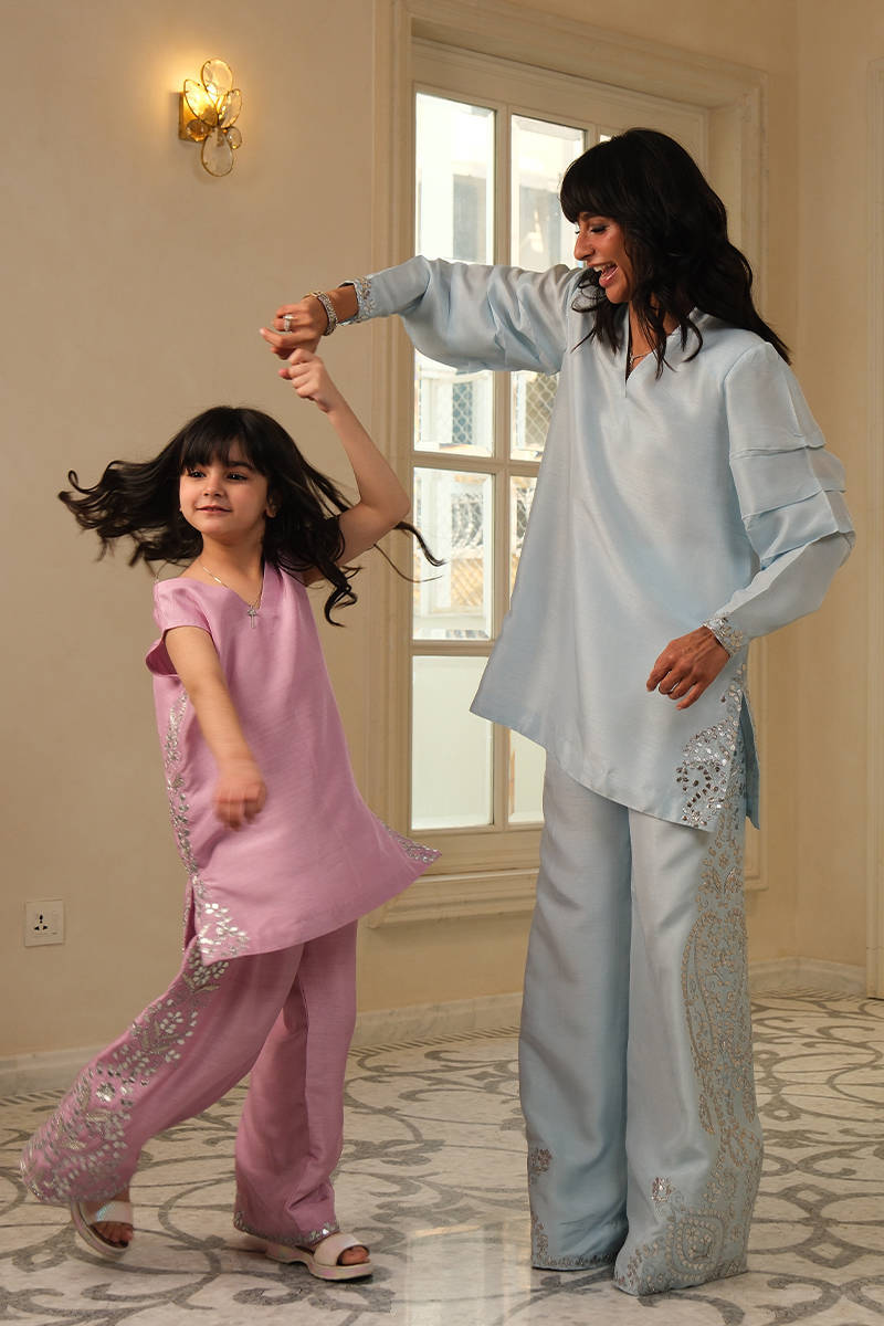 Ice moon Shirt and Pants | Eid Edit '26 | FARIDA HASAN