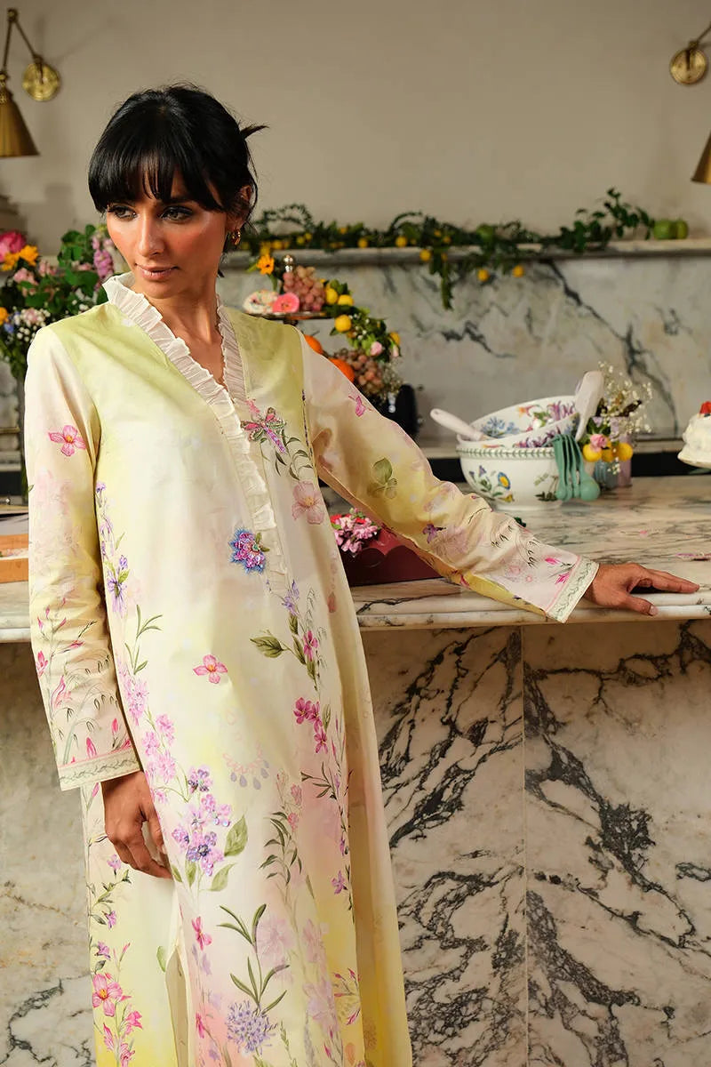 Pastel Bloom Shirt | Fh-bess-01 | Bloom Edit Spring Summer '26 | FARIDA HASAN