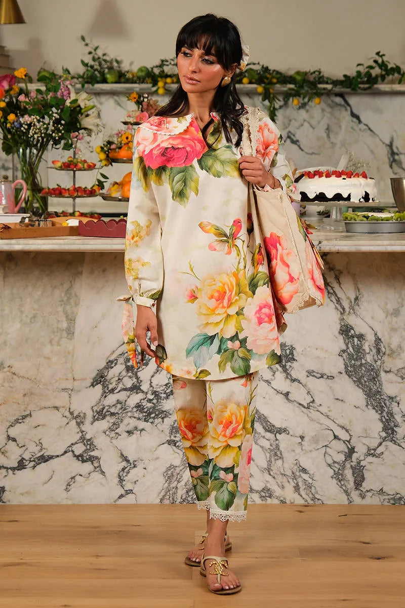 Rose Picnic Set | Fh-bess-02 | Bloom Edit Spring Summer '26 | FARIDA HASAN