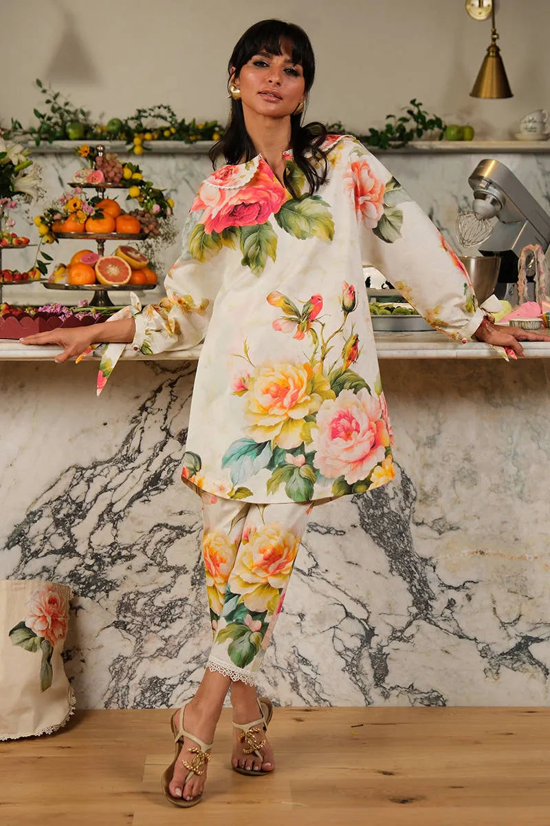 Rose Picnic Set | Fh-bess-02 | Bloom Edit Spring Summer '26 | FARIDA HASAN