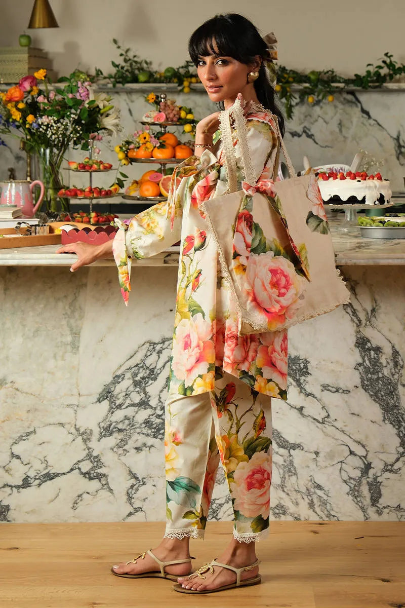 Rose Picnic Set | Fh-bess-02 | Bloom Edit Spring Summer '26 | FARIDA HASAN