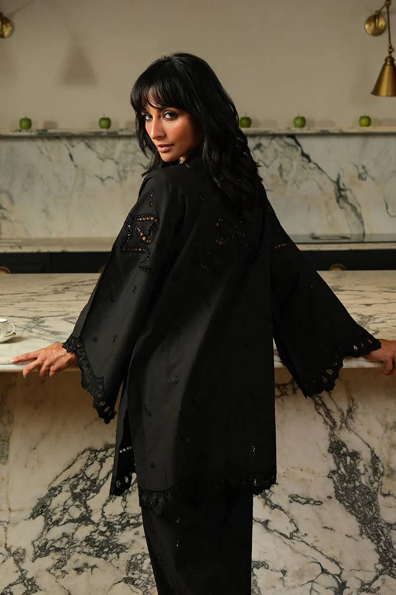 Black Bloom Set | Fh-bess-04 | Bloom Edit Spring Summer '26 | FARIDA HASAN