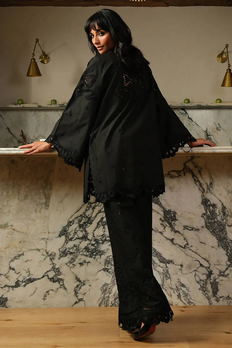 Black Bloom Set | Fh-bess-04 | Bloom Edit Spring Summer '26 | FARIDA HASAN