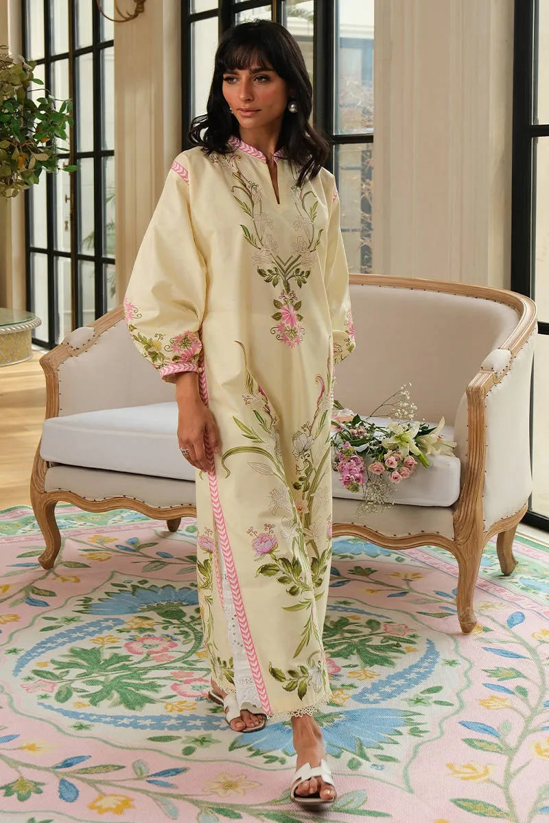 Lemon Bloom Shirt | Fh-bess-07 | Bloom Edit Spring Summer '26 | FARIDA HASAN