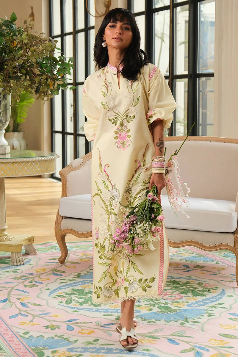 Lemon Bloom Shirt | Fh-bess-07 | Bloom Edit Spring Summer '26 | FARIDA HASAN