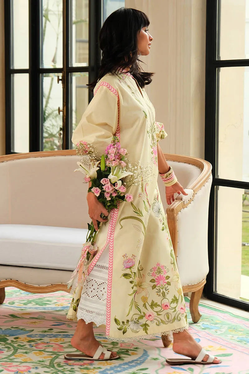 Lemon Bloom Shirt | Fh-bess-07 | Bloom Edit Spring Summer '26 | FARIDA HASAN