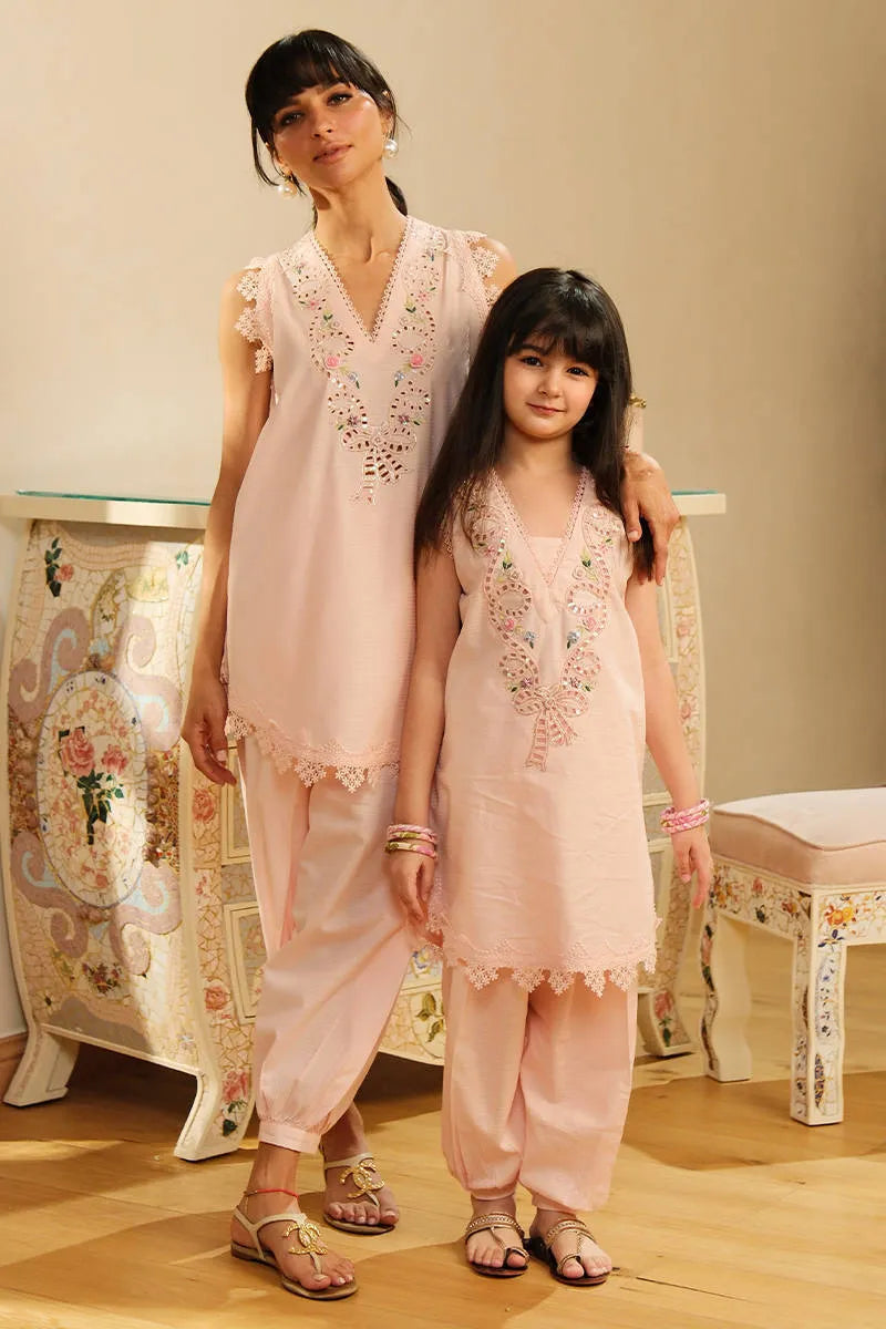 Bloomlet Shirt With Pants | Fh-bess-11 | Bloom Edit Spring Summer '26 | FARIDA HASAN