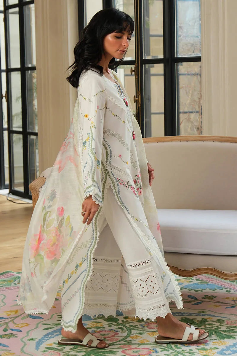 Water Colour Rose With Dupatta | Fh-bess-12 | Bloom Edit Spring Summer '26 | FARIDA HASAN