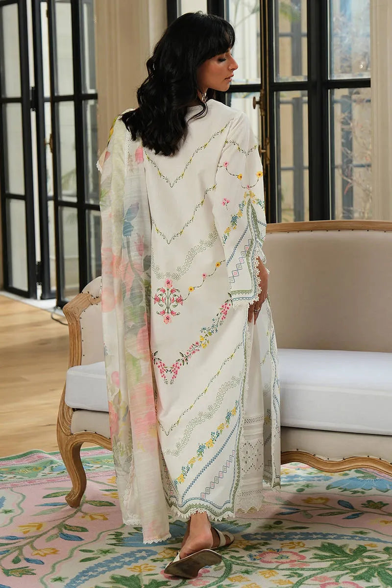 Water Colour Rose With Dupatta | Fh-bess-12 | Bloom Edit Spring Summer '26 | FARIDA HASAN