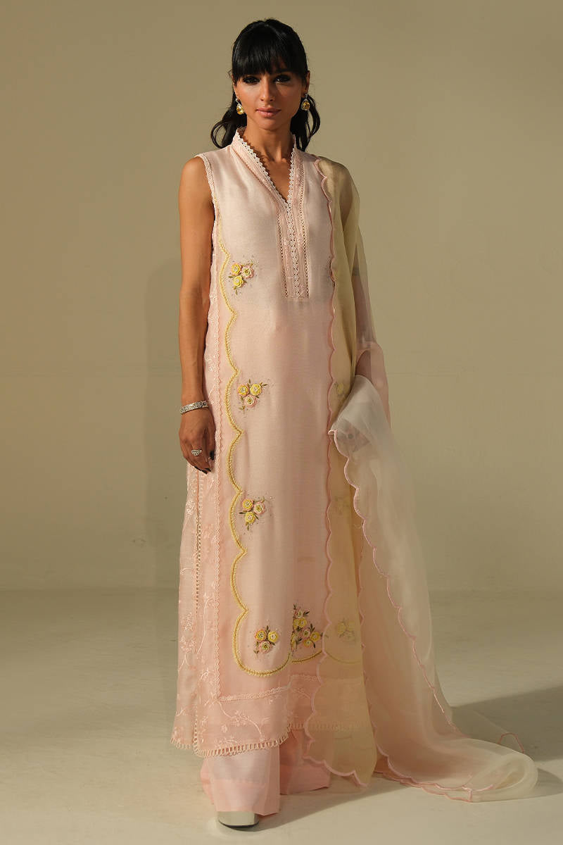 PINK LEMONADE SHIRT WITH PANTS | DHOOP | FARIDA HASAN