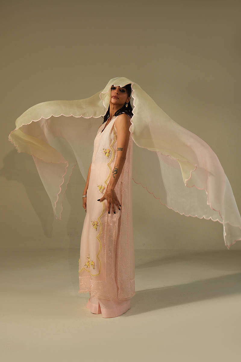 PINK LEMONADE SHIRT WITH PANTS | DHOOP | FARIDA HASAN