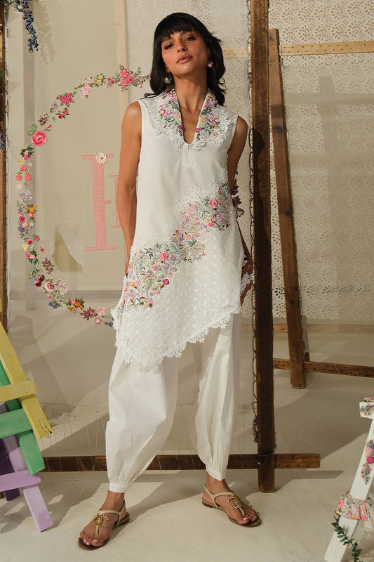 GARDENIA SHIRT AND PANTS | DHOOP | FARIDA HASAN