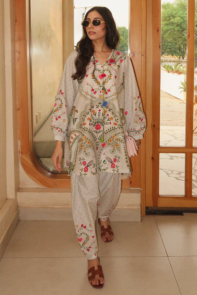 Tiger Tales Short With Shalwar | BLOOM EDIT VOL II | FARIDA HASAN