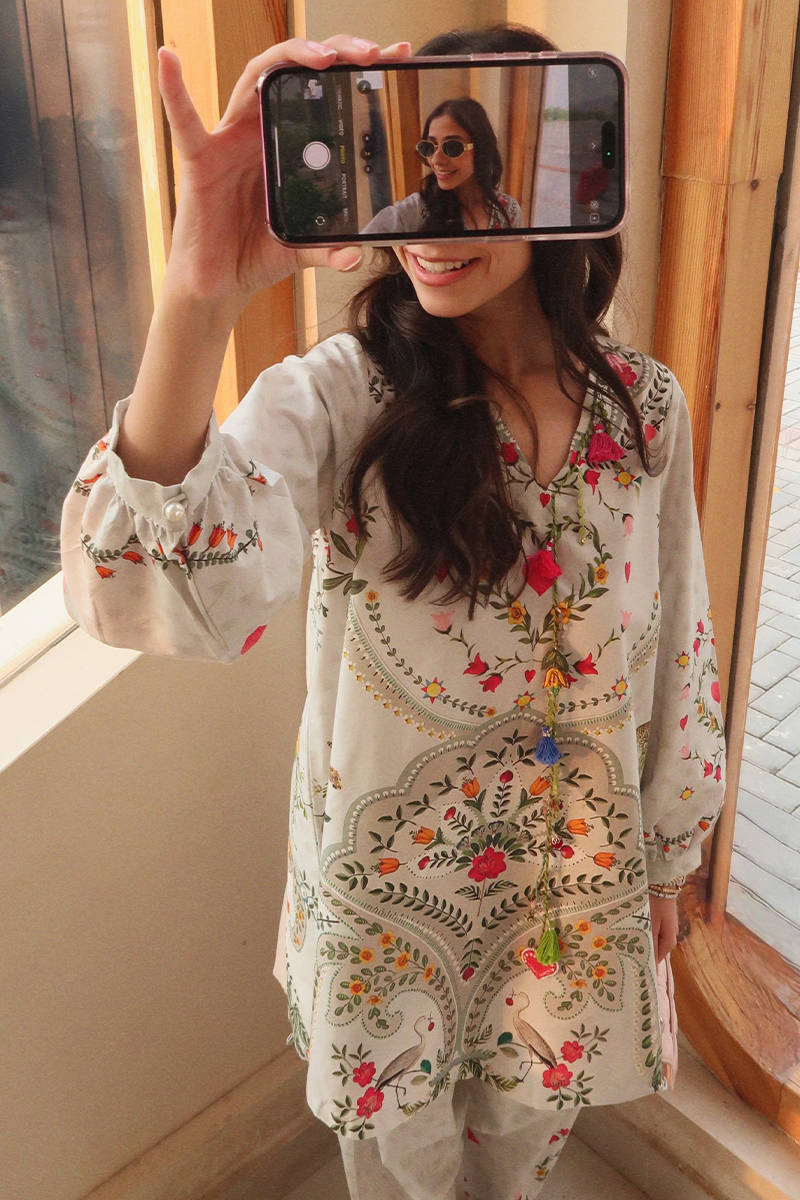 Tiger Tales Short With Shalwar | BLOOM EDIT VOL II | FARIDA HASAN