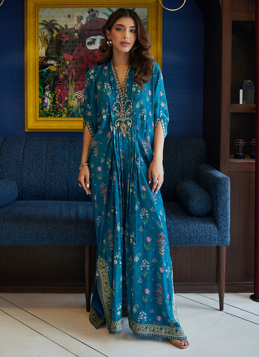 Zuhra Kaftan | Velvet | FARAH TALIB AZIZ
