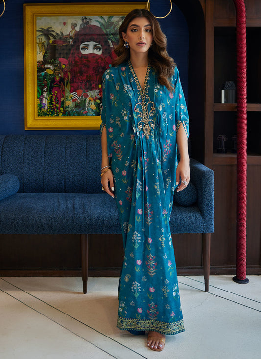 Zuhra Kaftan | Velvet | FARAH TALIB AZIZ