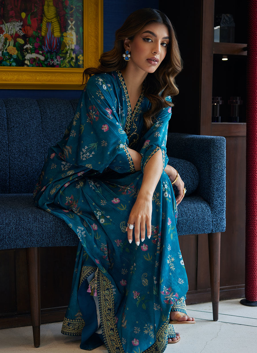 Zuhra Kaftan | Velvet | FARAH TALIB AZIZ